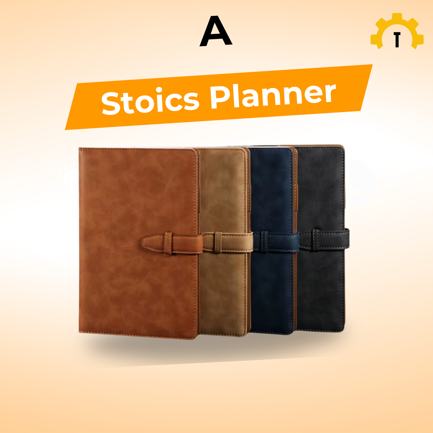 Leather planner - A stoics planner