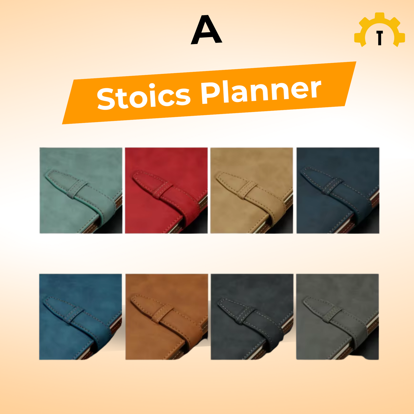 Leather planner - A stoics planner